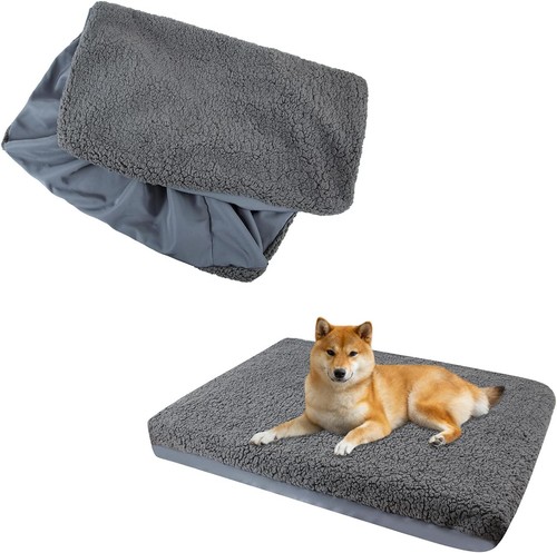 Dog bed covers grey - dog,