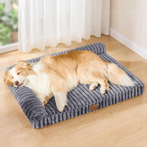 Orthopedic large dog bed furry - orthopedic,